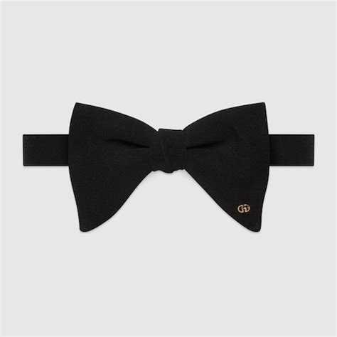 gucci silk crepe bow tie|Gucci velvet bow ties.